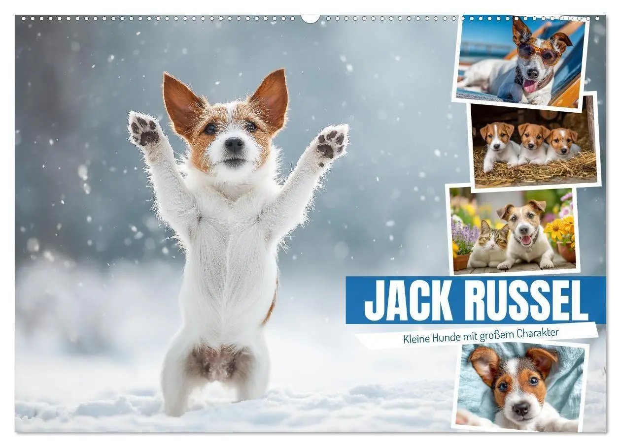 Cover: 9783516698312 | JACK RUSSEL - Kleine Hunde mit großem Charakter (Wandkalender 2026...