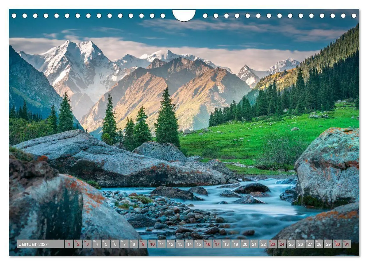Bild: 9783569238312 | Kirgistan Bergparadies in Zentralasien (Wandkalender 2027 DIN A4...