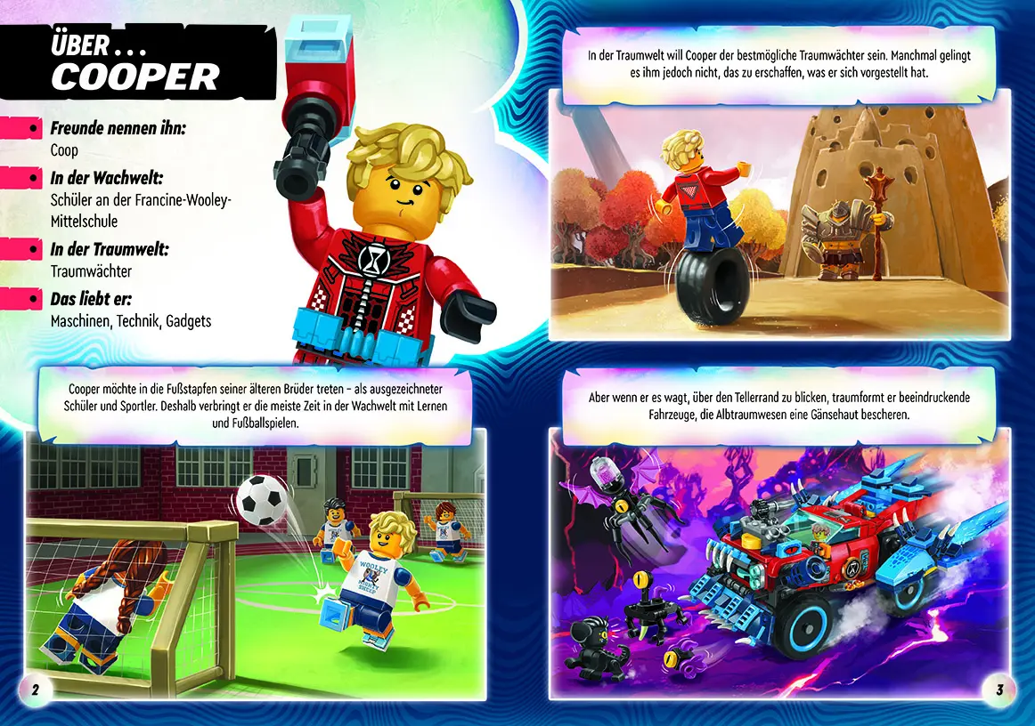 Bild: 9783960808312 | LEGO® Dreamzzz(TM) - Cooper in Action, m. 1 Beilage | Buch | 32 S.