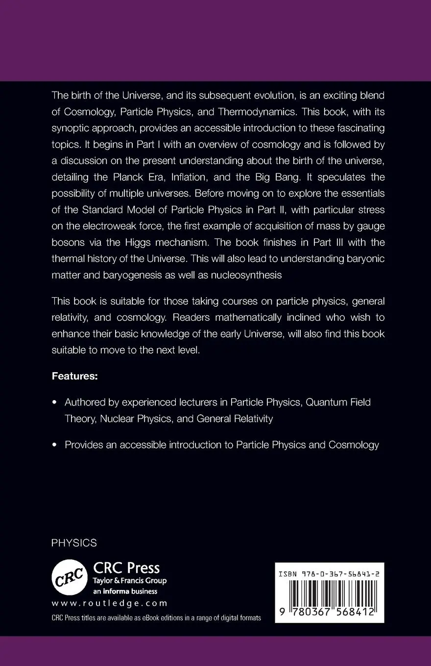 Rückseite: 9780367568412 | Elementary Particles and the Early Universe | Eitan Abraham (u. a.)