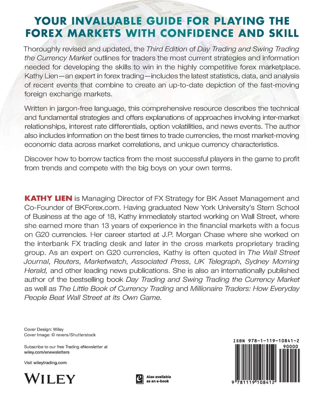 Rückseite: 9781119108412 | Day Trading and Swing Trading the Currency Market | Kathy Lien | Buch