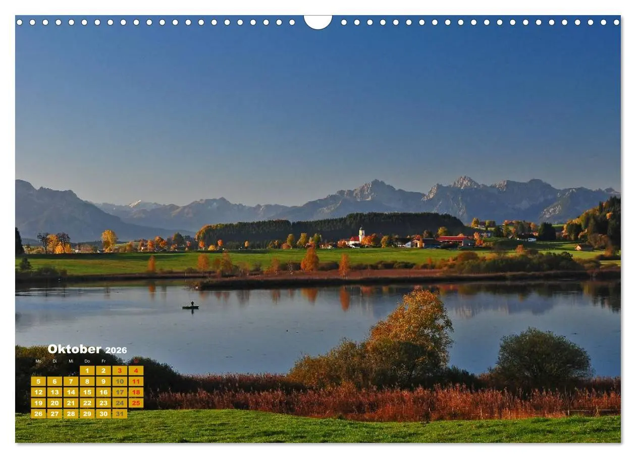 Bild: 9783457288412 | Seen in Bayern (Wandkalender 2026 DIN A3 quer), CALVENDO...