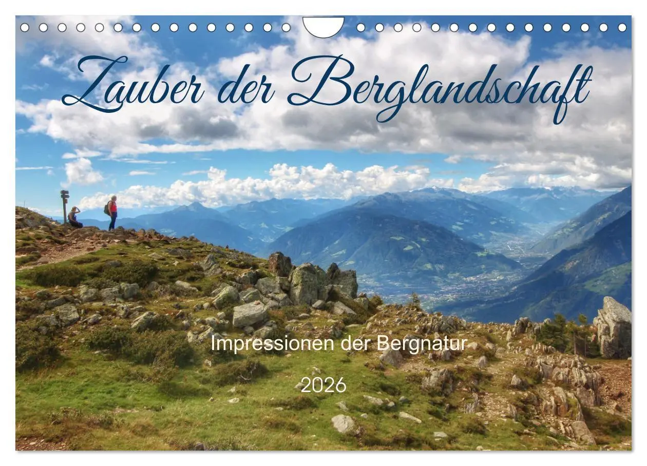 Cover: 9783457598412 | Zauber der Berglandschaft (Wandkalender 2026 DIN A4 quer), CALVENDO...