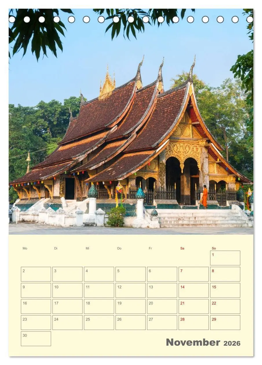 Bild: 9783516378412 | SÜDOSTASIEN - Mein URLAUBSPLANER (Tischkalender 2026 DIN A5 hoch),...
