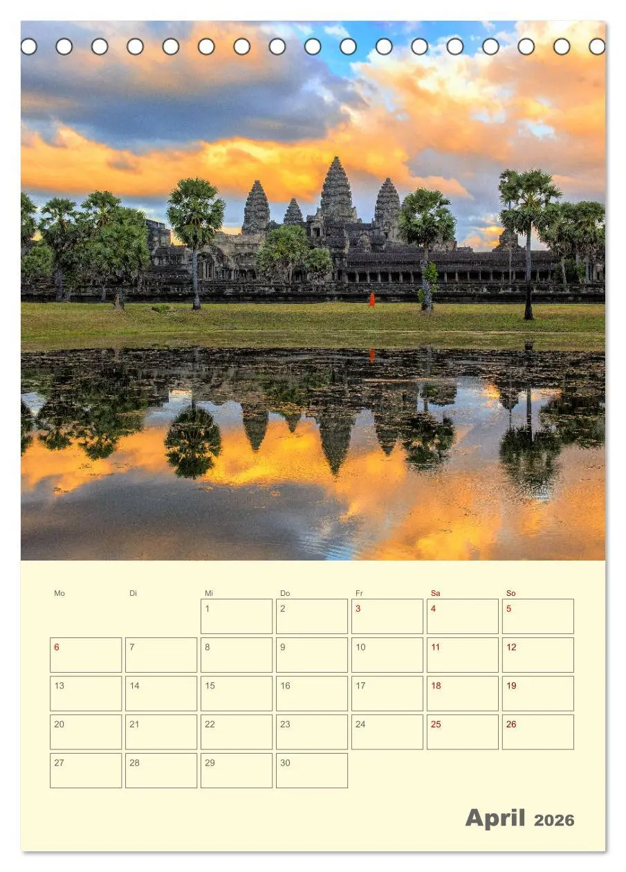 Bild: 9783516378412 | SÜDOSTASIEN - Mein URLAUBSPLANER (Tischkalender 2026 DIN A5 hoch),...