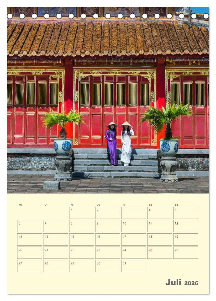 Bild: 9783516378412 | SÜDOSTASIEN - Mein URLAUBSPLANER (Tischkalender 2026 DIN A5 hoch),...