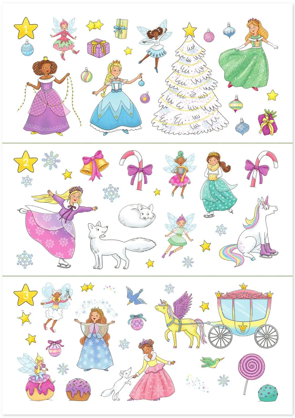 Bild: 9783780618412 | Mein Sticker-Adventskalender | Klara Kamlah | Broschüre | 36 S.