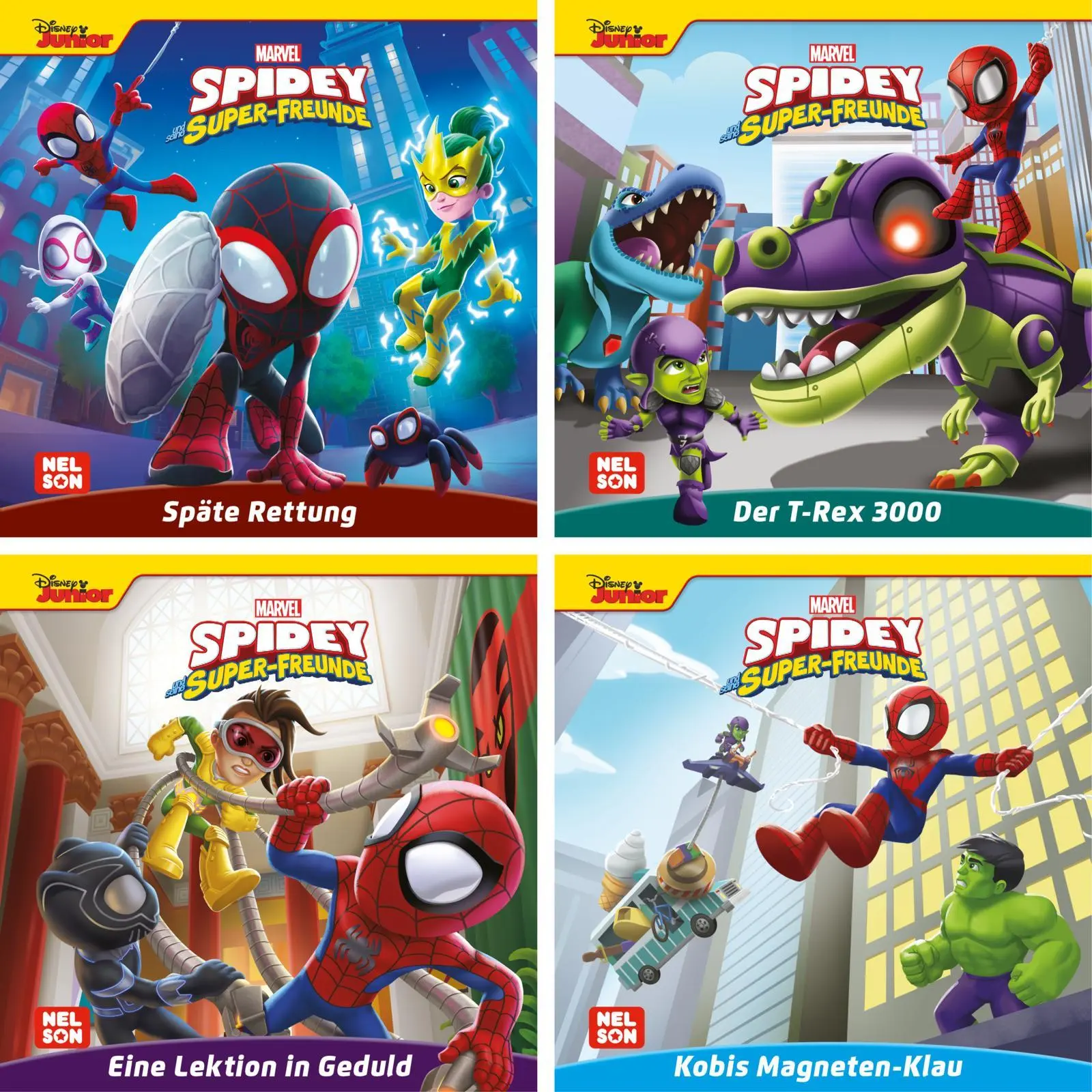 Cover: 9783845128412 | 4er-Set Maxi-Mini 53: MARVEL: Spidey und seine Super-Freunde | Buch