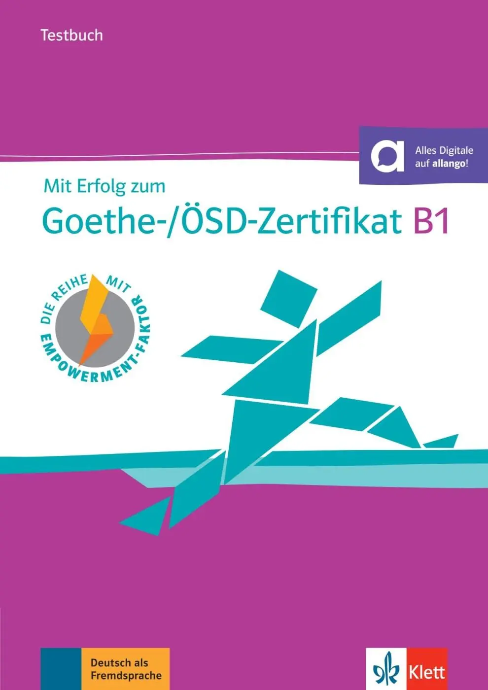 Cover: 9783126758512 | Mit Erfolg zum Goethe-Zertifikat B1 | Testbuch mit Audios | Buch