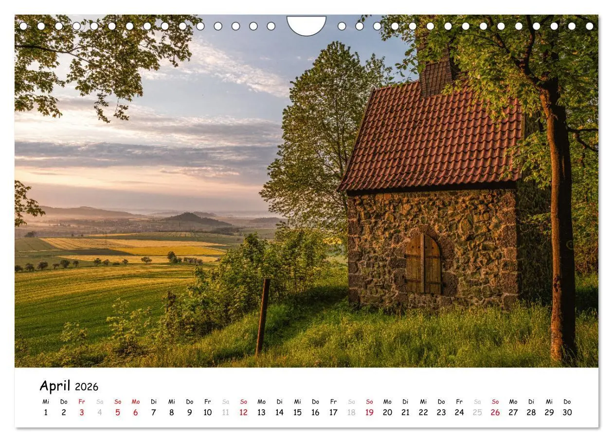 Bild: 9783457278512 | Fotogenes Nordhessen (Wandkalender 2026 DIN A4 quer), CALVENDO...