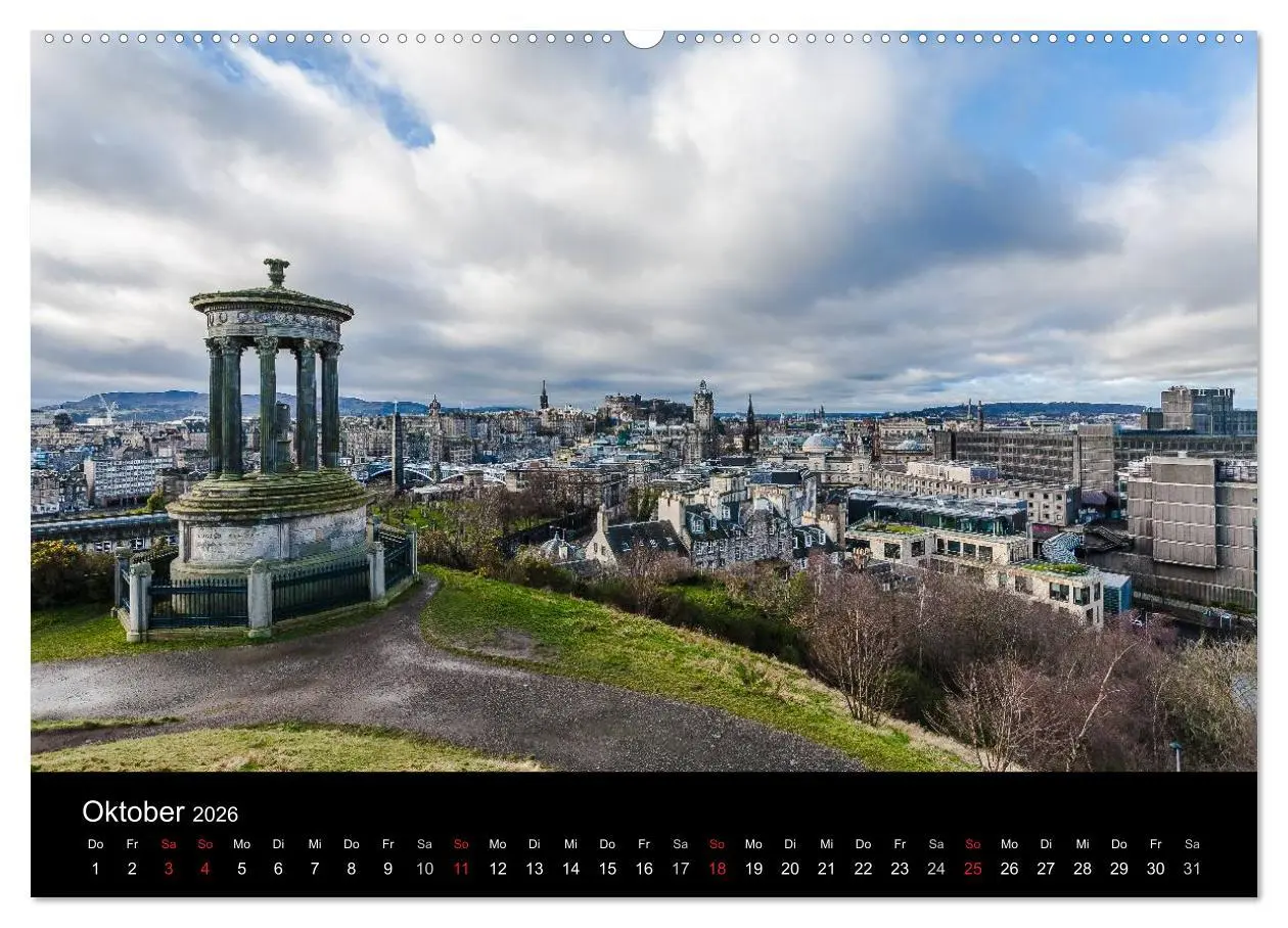 Bild: 9783457968512 | EDINBURGH. Blick. Licht. Wetter. (hochwertiger Premium Wandkalender...