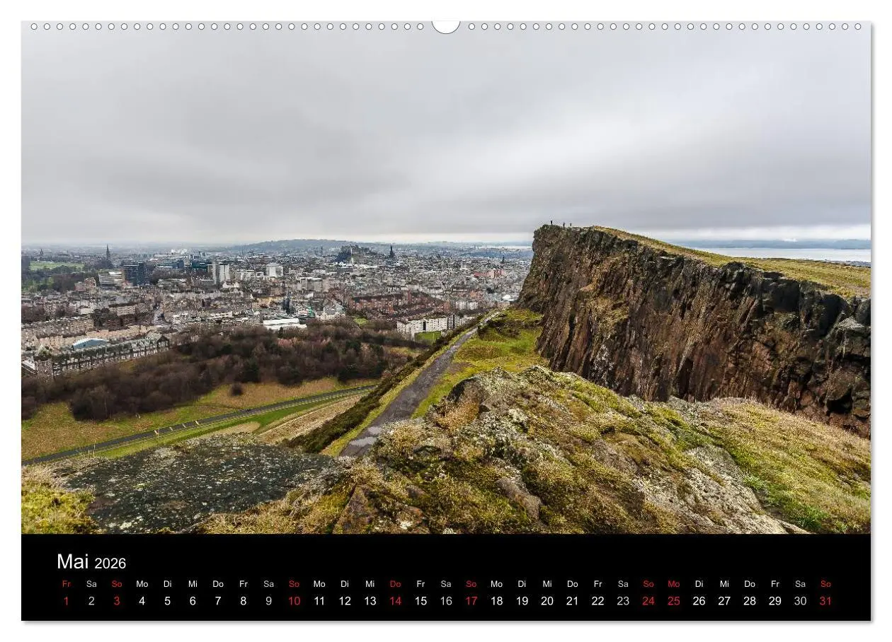 Bild: 9783457968512 | EDINBURGH. Blick. Licht. Wetter. (hochwertiger Premium Wandkalender...
