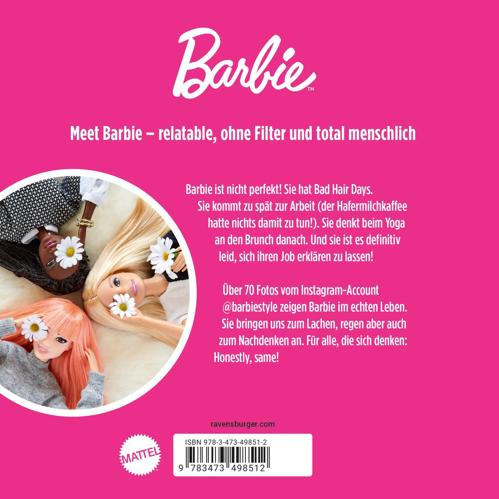 Rückseite: 9783473498512 | Barbie - In Real Life | Kristen Mulrooney | Buch | 128 S. | Deutsch