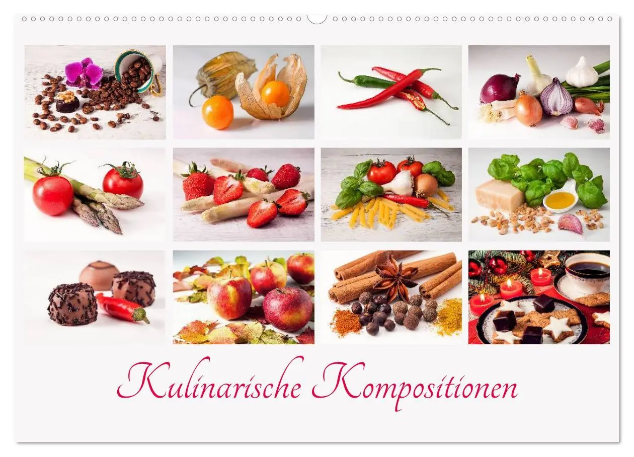 Cover: 9783516058512 | Kulinarische Kompositionen (Wandkalender 2026 DIN A2 quer),...