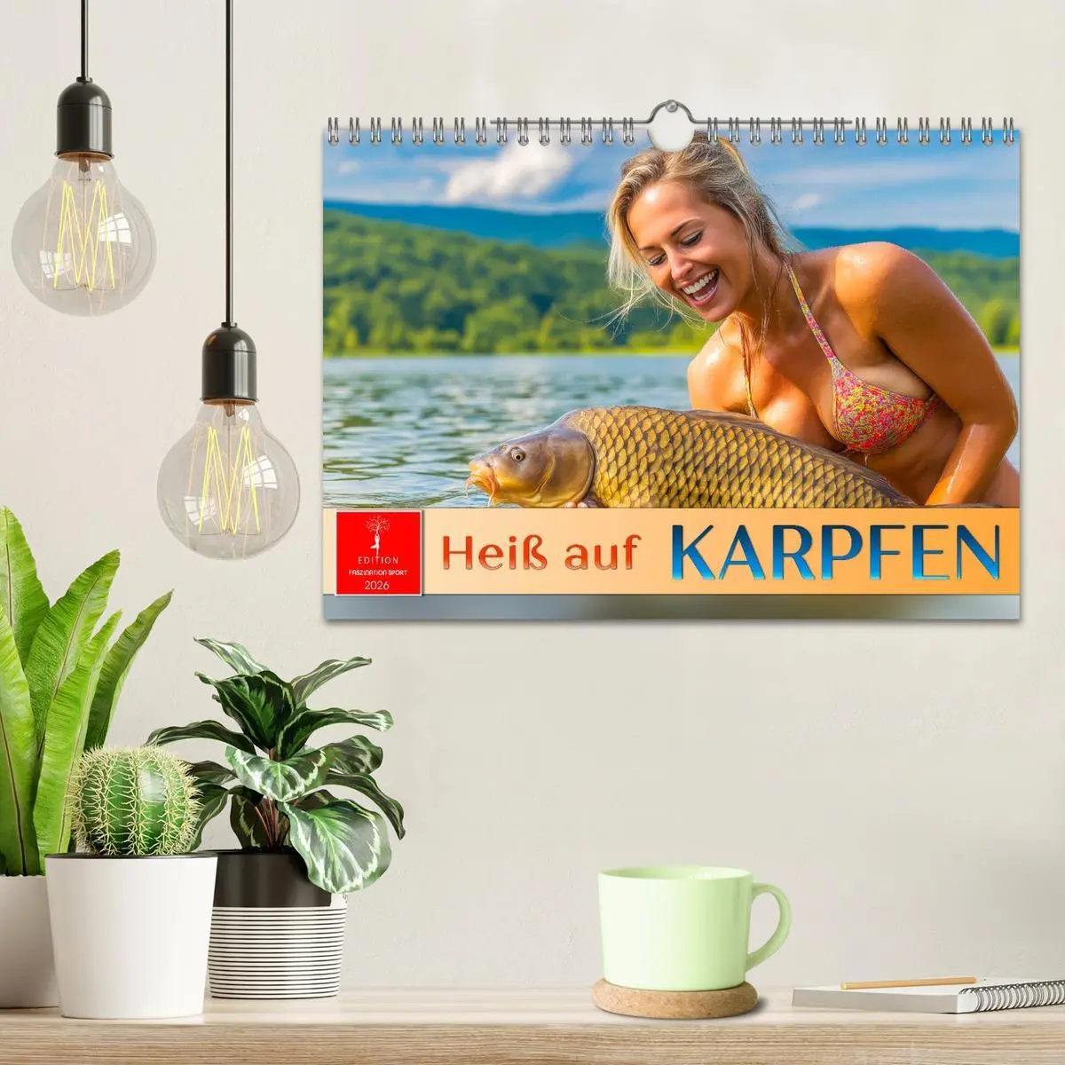 Bild: 9783516508512 | Heiß auf Karpfen (Wandkalender 2026 DIN A4 quer), CALVENDO...