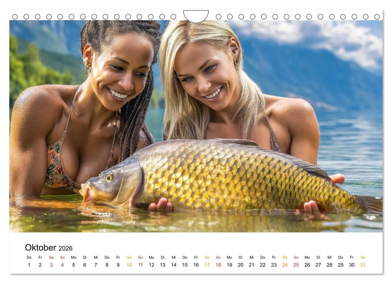 Bild: 9783516508512 | Heiß auf Karpfen (Wandkalender 2026 DIN A4 quer), CALVENDO...