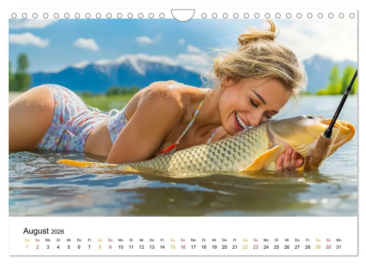 Bild: 9783516508512 | Heiß auf Karpfen (Wandkalender 2026 DIN A4 quer), CALVENDO...
