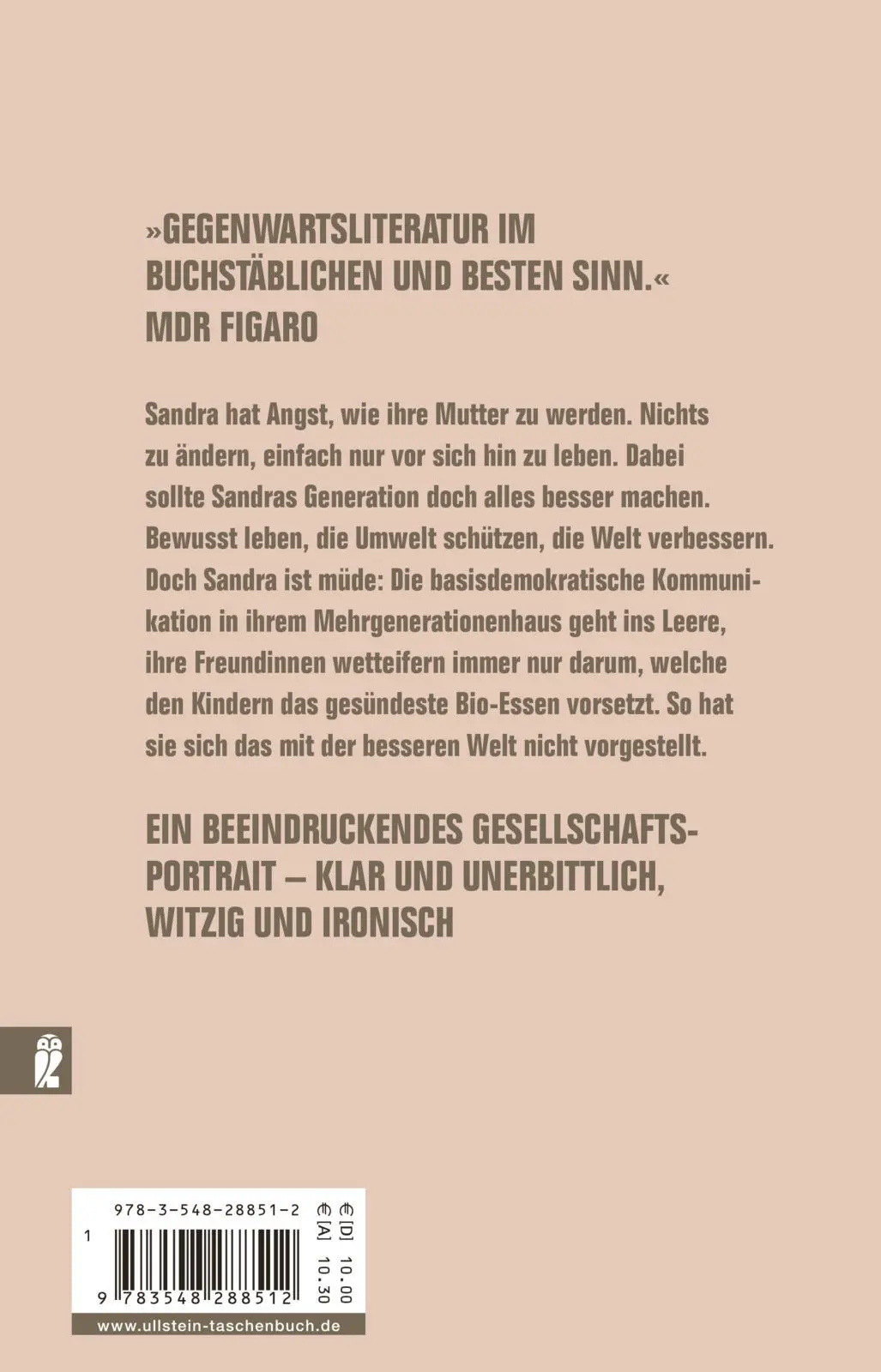 Rückseite: 9783548288512 | Bodentiefe Fenster | Anke Stelling | Taschenbuch | 256 S. | Deutsch