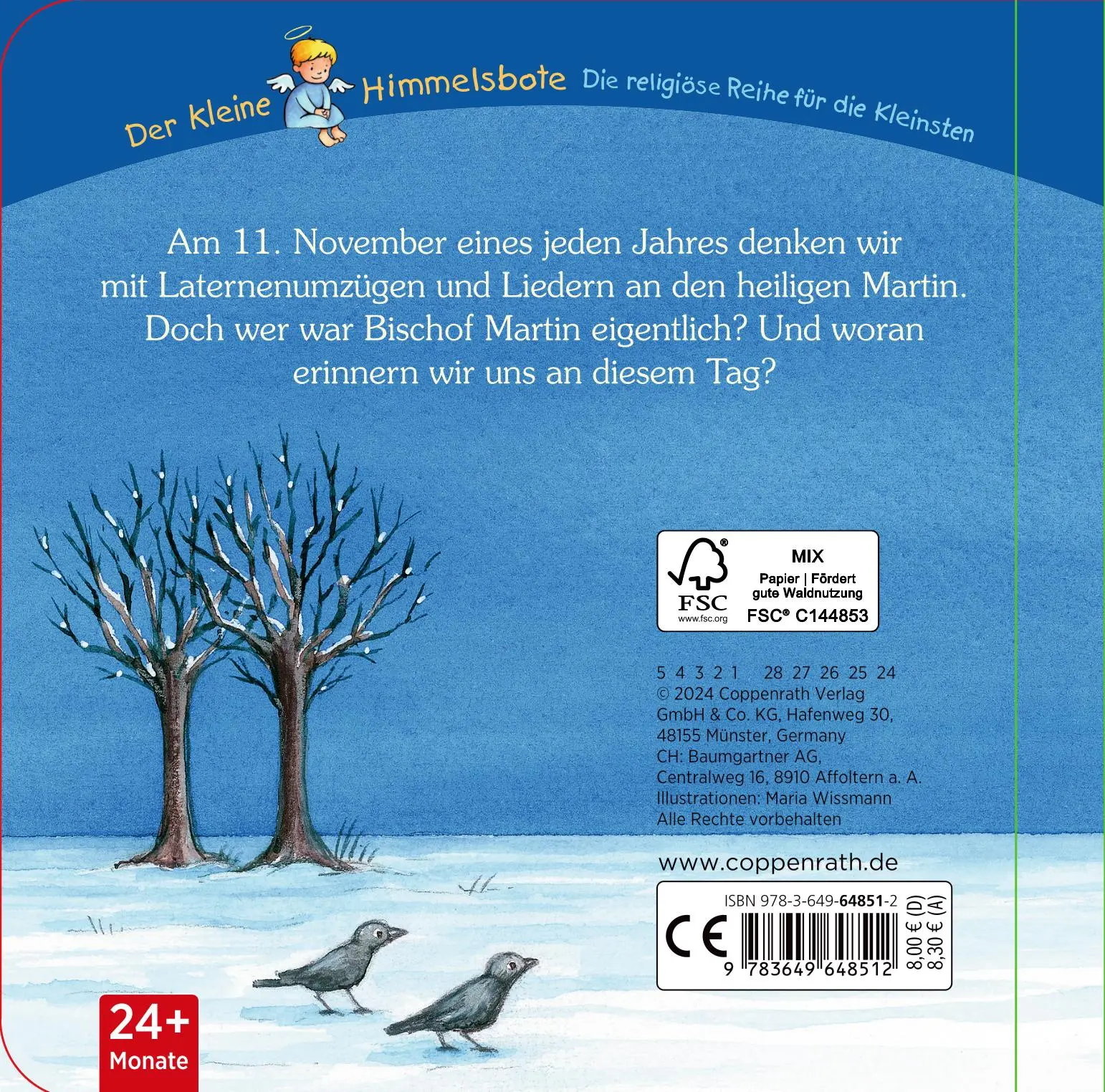 Rückseite: 9783649648512 | Die Geschichte von Sankt Martin | Buch | Der kleine Himmelsbote | 2024