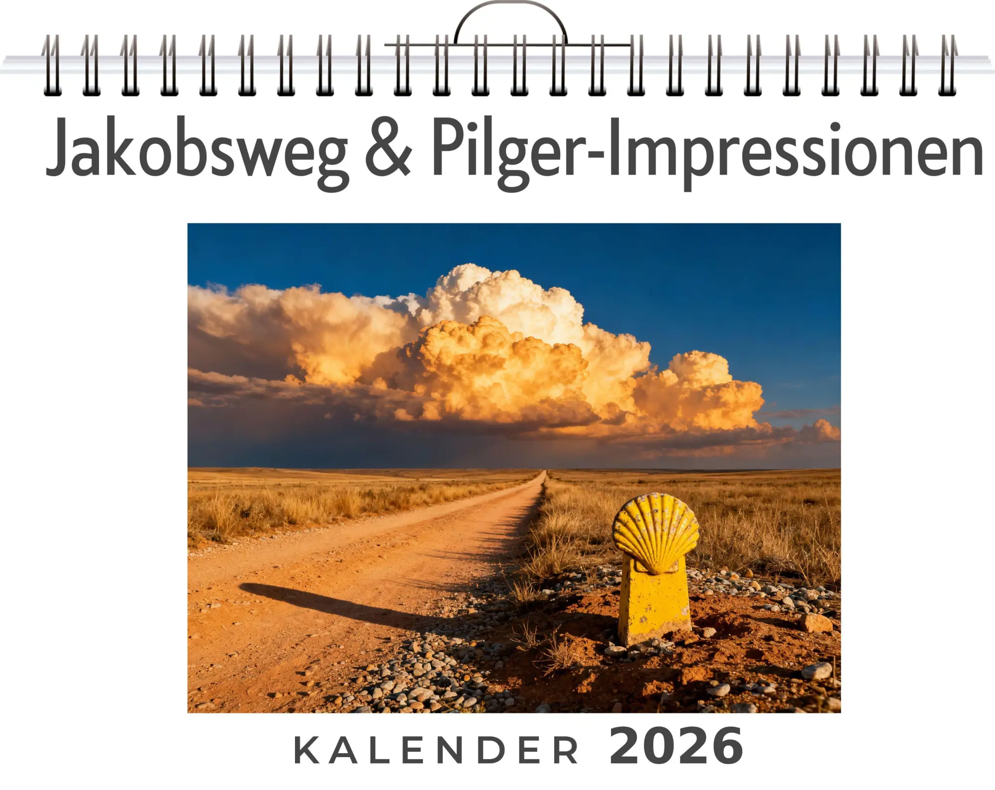 Cover: 9783695328512 | Jakobsweg &amp; Pilger-Impressionen | Lena Huber | Kalender | Deutsch