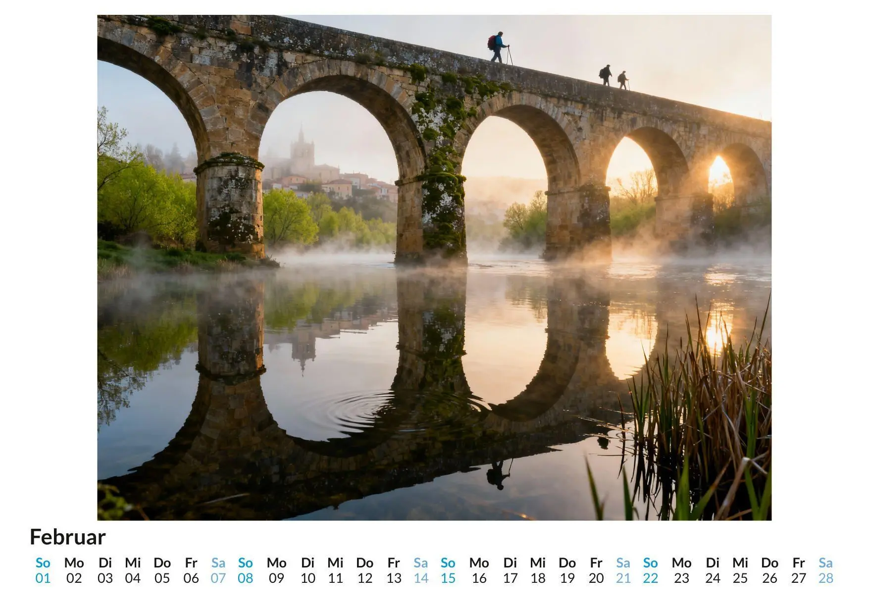 Bild: 9783695328512 | Jakobsweg &amp; Pilger-Impressionen | Lena Huber | Kalender | Deutsch