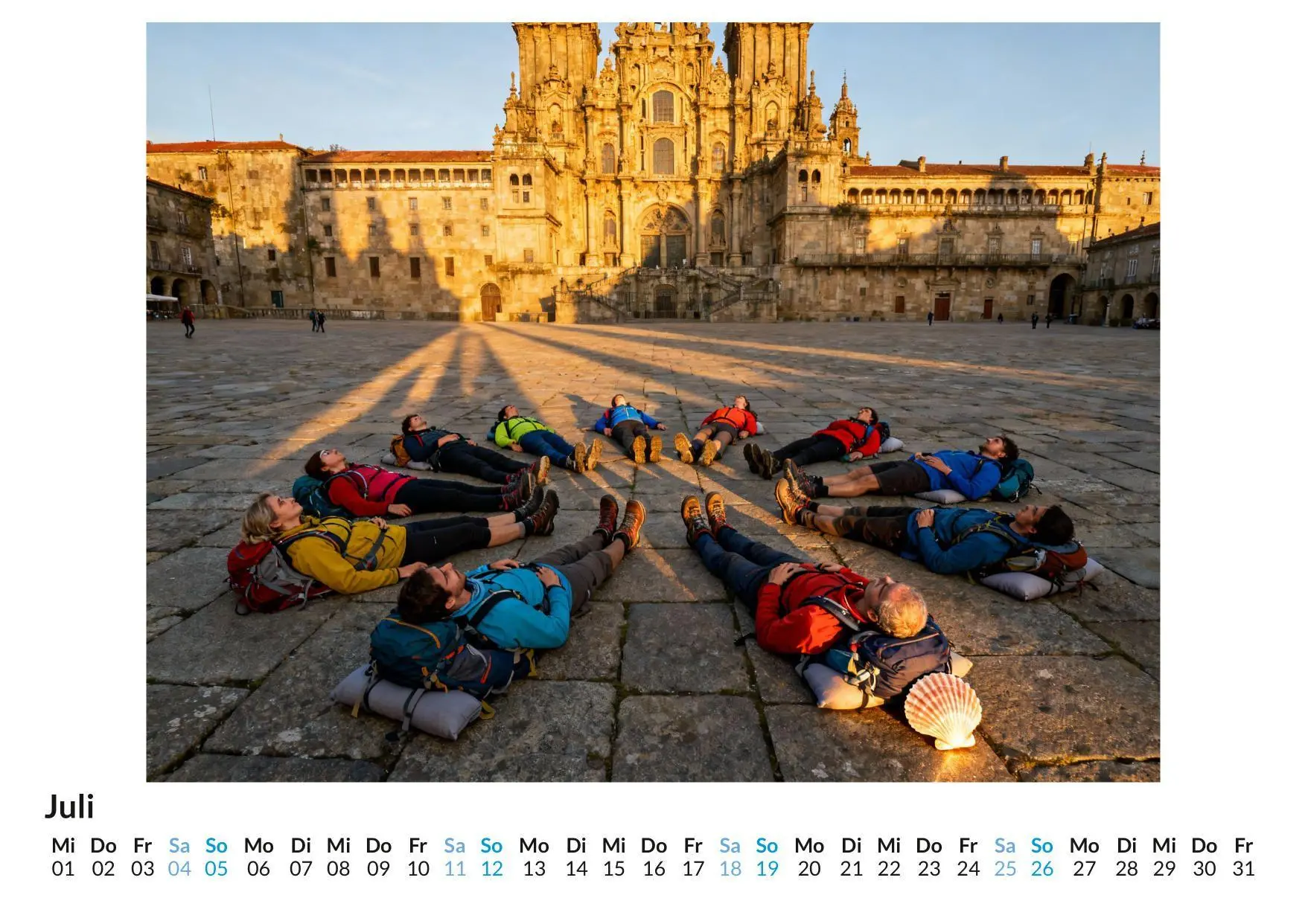 Bild: 9783695328512 | Jakobsweg &amp; Pilger-Impressionen | Lena Huber | Kalender | Deutsch