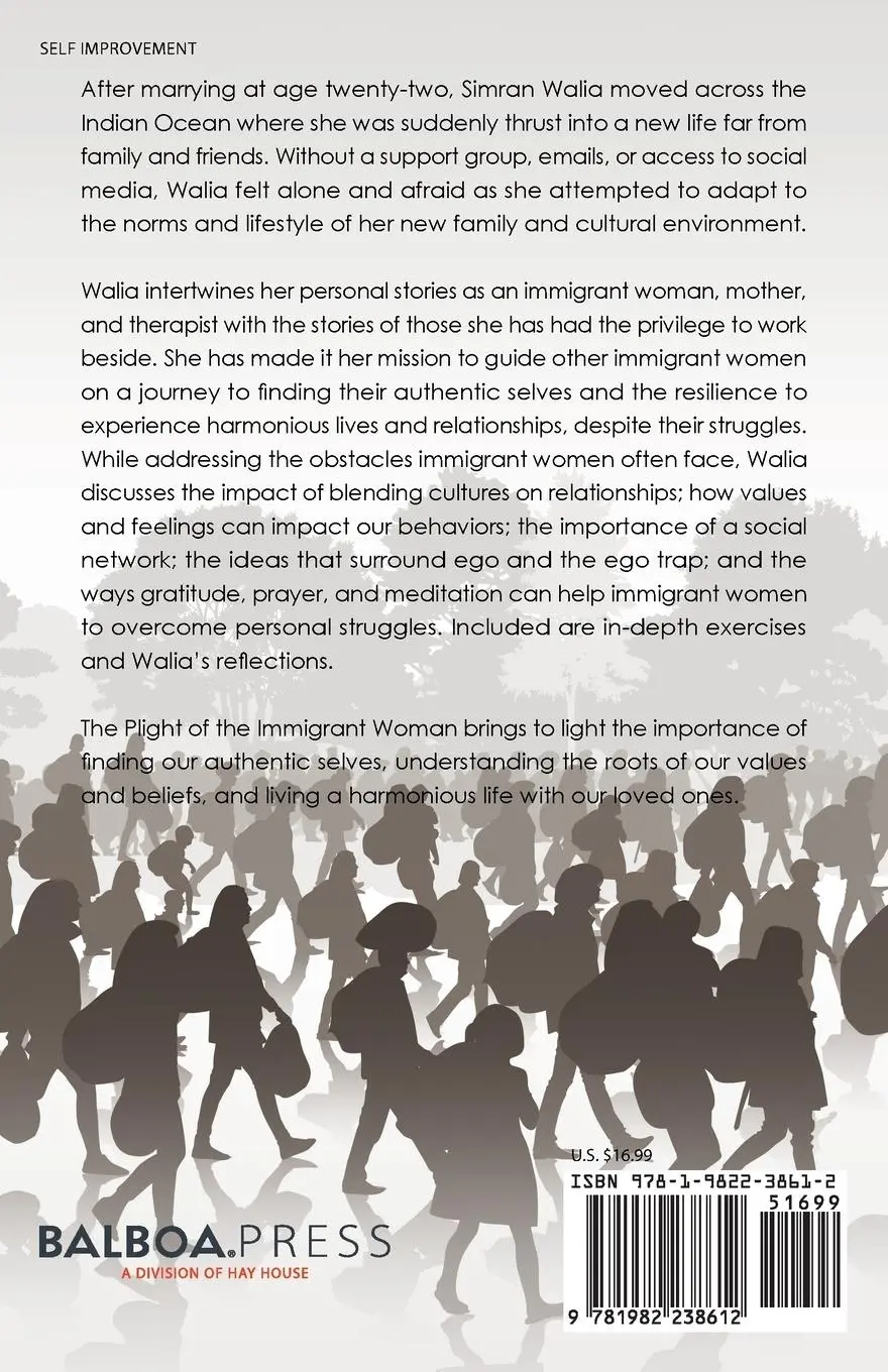 Rückseite: 9781982238612 | The Plight of the Immigrant Woman | Simran Walia | Taschenbuch | 2019