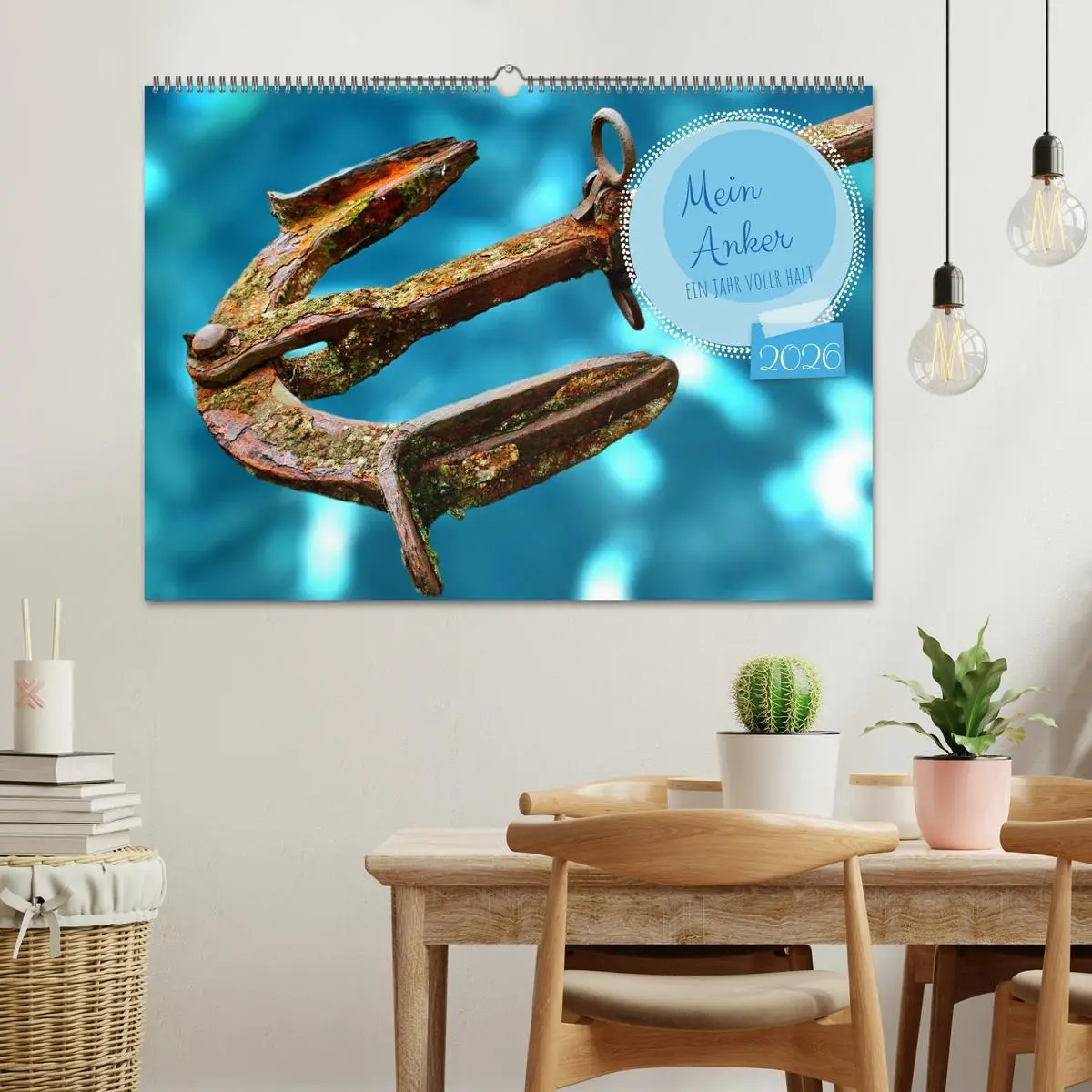 Bild: 9783457578612 | Mein Anker - Ein Jahr voller Halt (Wandkalender 2026 DIN A2 quer),...