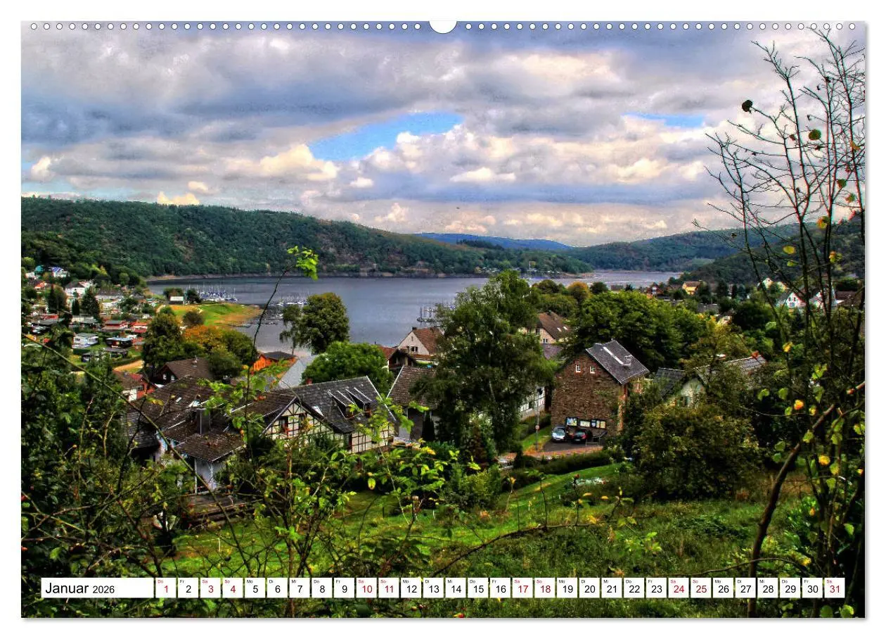 Bild: 9783457888612 | Sehenswertes in der Eifel - Am Rursee unterwegs (Wandkalender 2026...