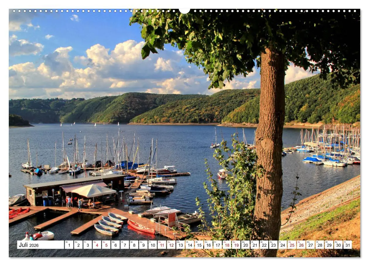 Bild: 9783457888612 | Sehenswertes in der Eifel - Am Rursee unterwegs (Wandkalender 2026...