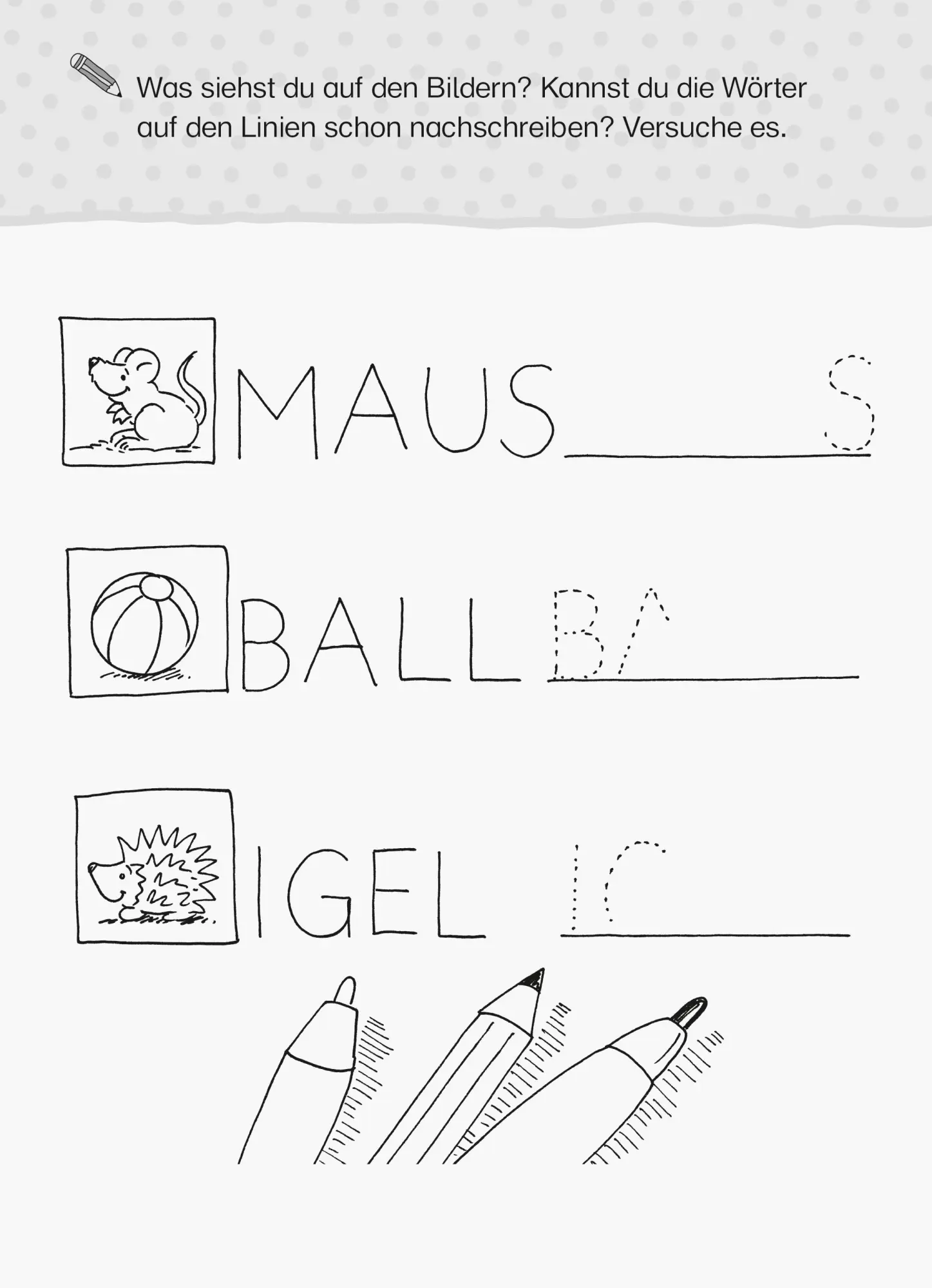 Bild: 9783473488612 | Mein Vorschulblock: Buchstaben, Zahlen, Konzentration | Lohr (u. a.)