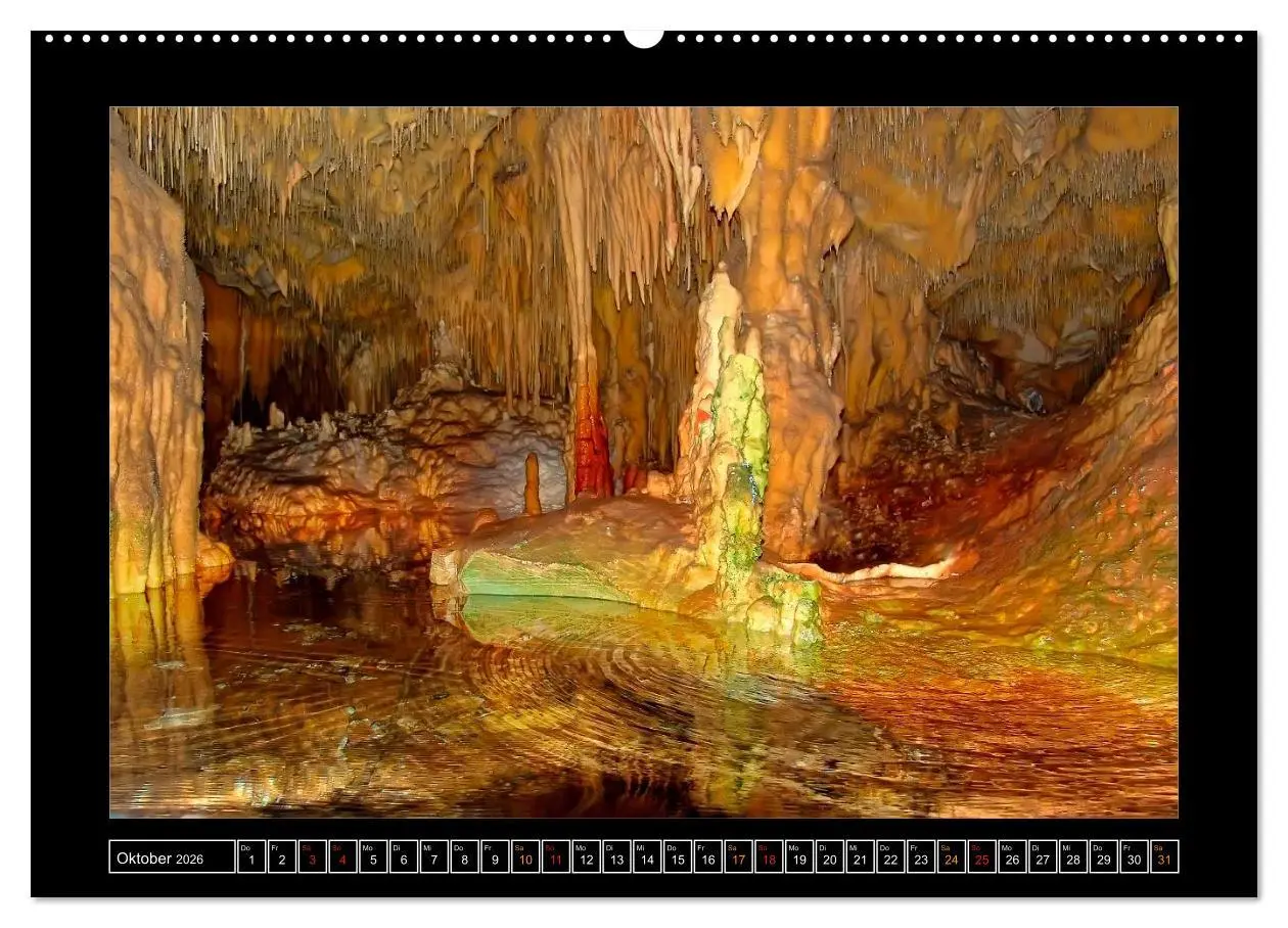 Bild: 9783516048612 | Höhlen, Stalaktiten und Stalagmiten (Wandkalender 2026 DIN A2...