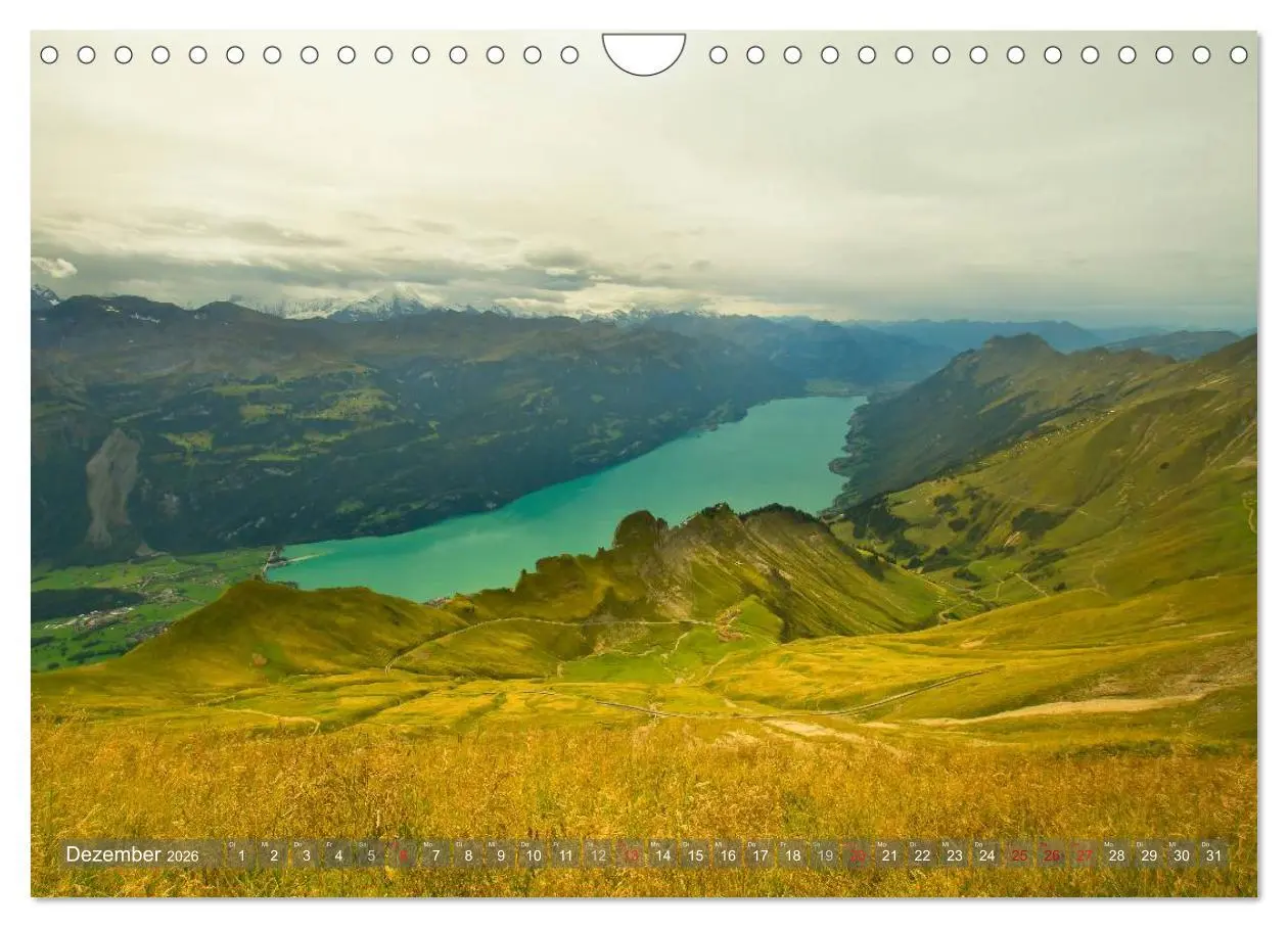 Bild: 9783516118612 | Der Zauber der Schweizer Berge (Wandkalender 2026 DIN A4 quer),...