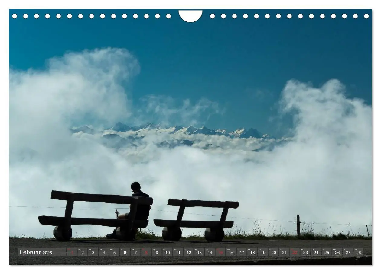 Bild: 9783516118612 | Der Zauber der Schweizer Berge (Wandkalender 2026 DIN A4 quer),...