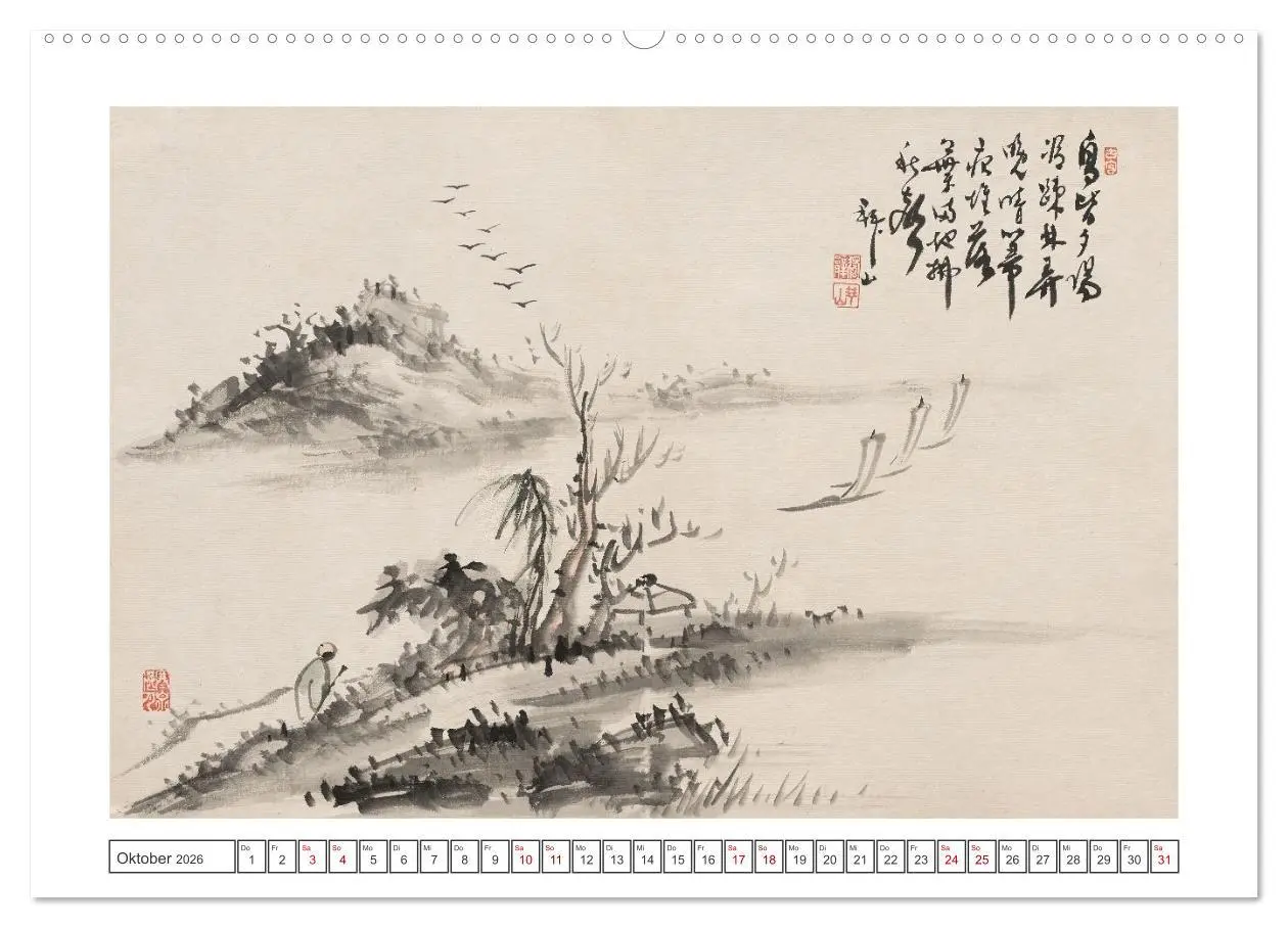 Bild: 9783516598612 | Yoshitsugu Haizan (hochwertiger Premium Wandkalender 2026 DIN A2...