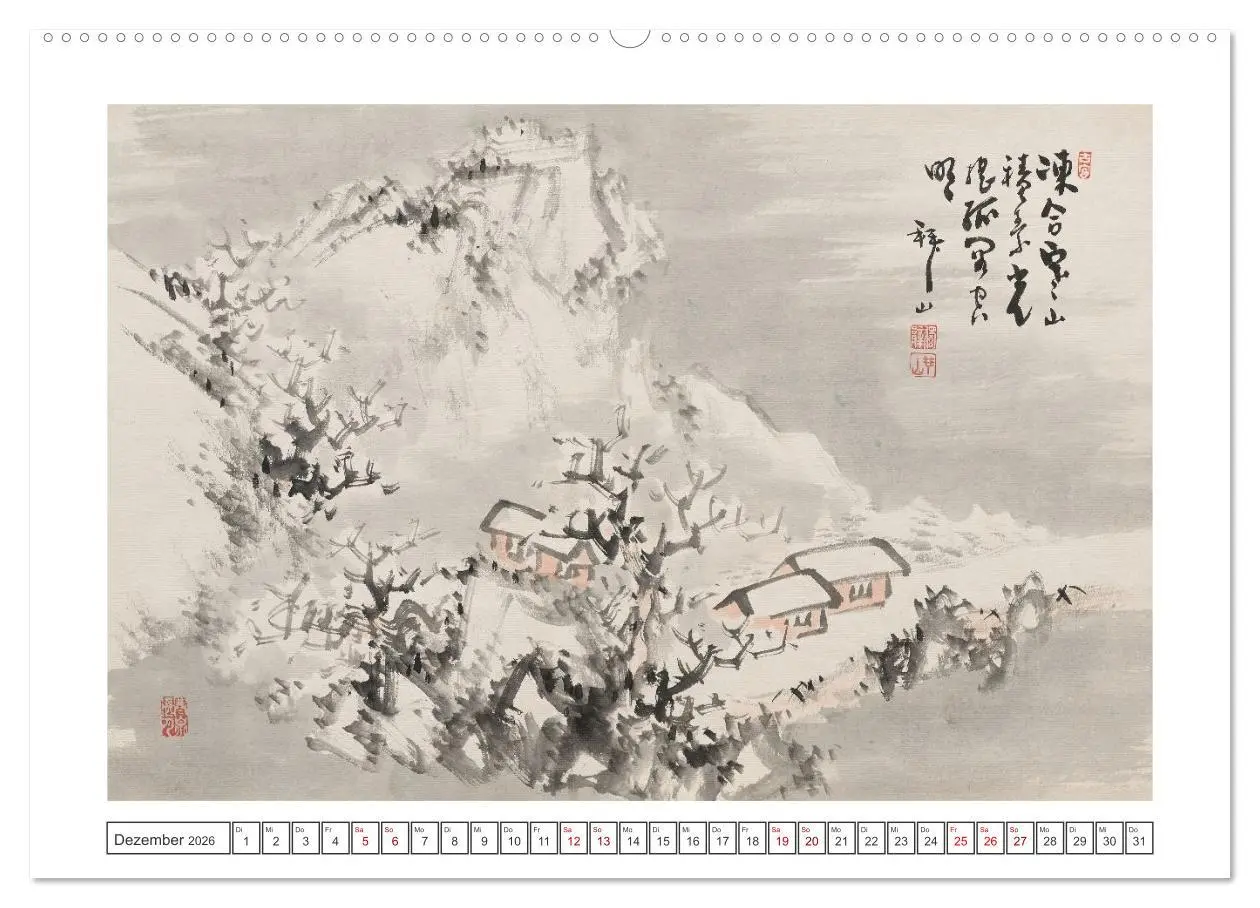 Bild: 9783516598612 | Yoshitsugu Haizan (hochwertiger Premium Wandkalender 2026 DIN A2...
