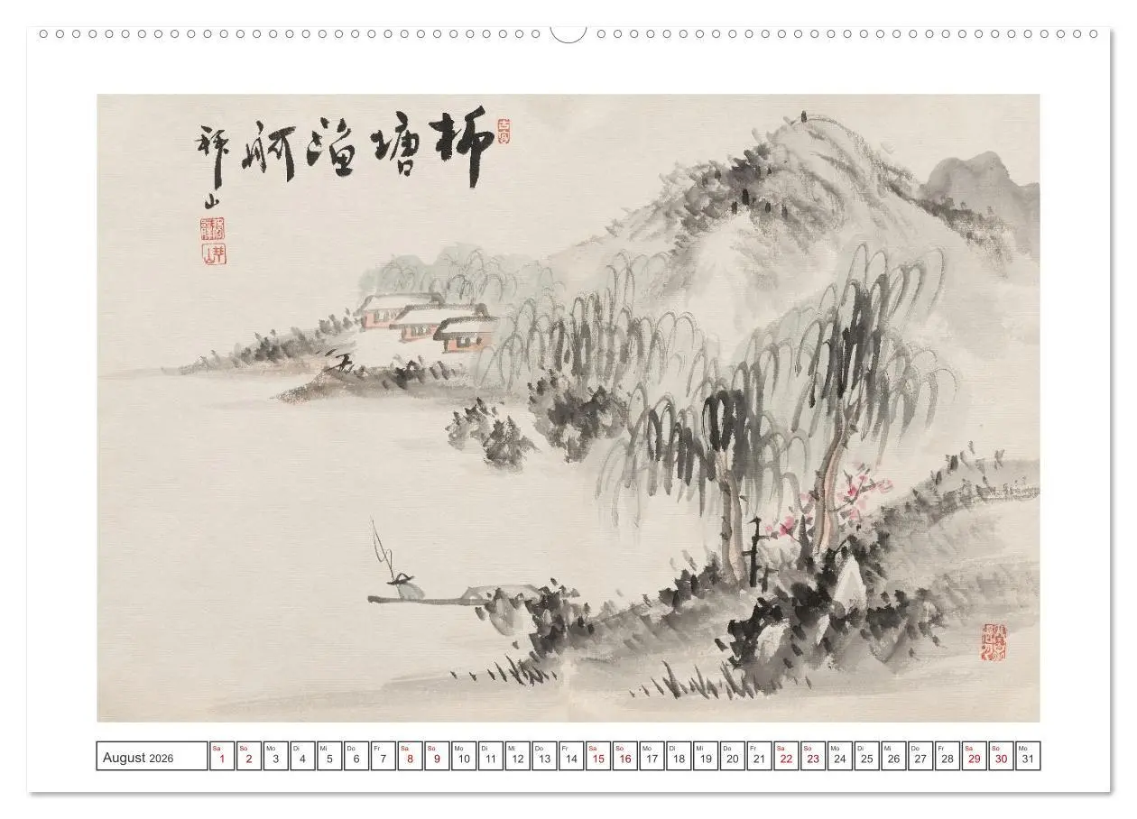 Bild: 9783516598612 | Yoshitsugu Haizan (hochwertiger Premium Wandkalender 2026 DIN A2...