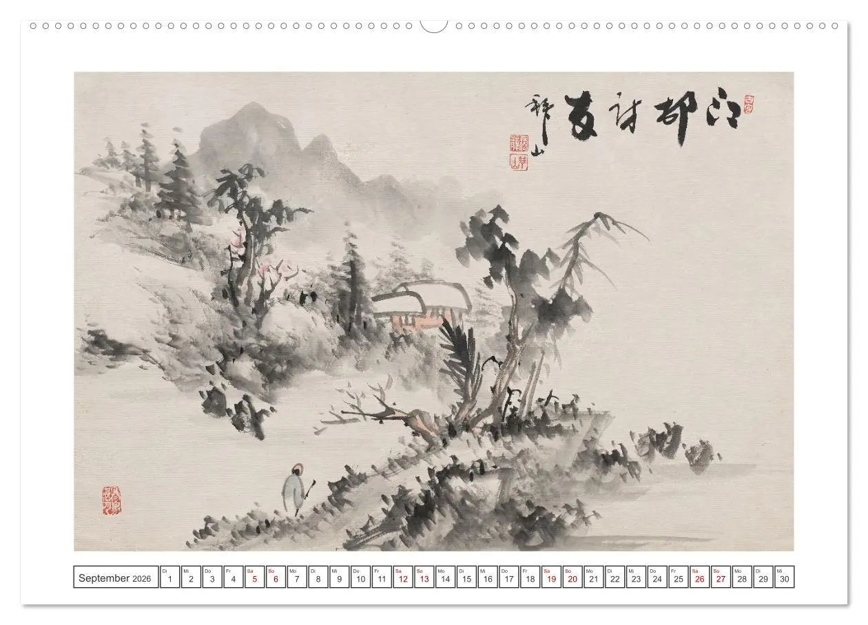 Bild: 9783516598612 | Yoshitsugu Haizan (hochwertiger Premium Wandkalender 2026 DIN A2...