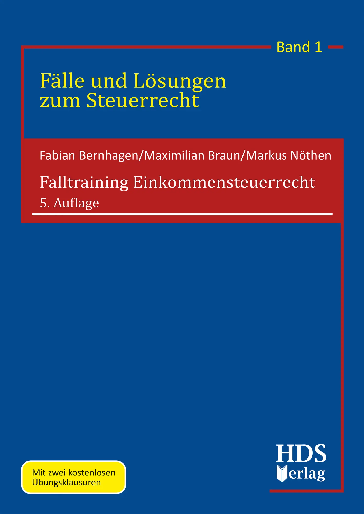 Cover: 9783955548612 | Falltraining Einkommensteuerrecht | Bernhagen | Taschenbuch | XVI