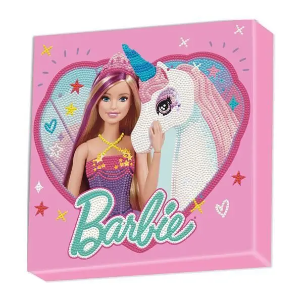 Bild: 4895225928712 | Diamond Dotz Barbie mit Einhorn | Kit (Bastelset) | 2592871 | Deutsch