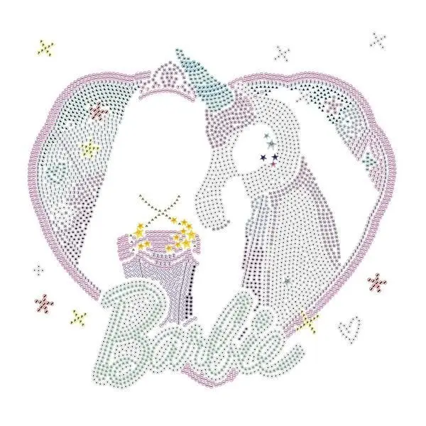Bild: 4895225928712 | Diamond Dotz Barbie mit Einhorn | Kit (Bastelset) | 2592871 | Deutsch