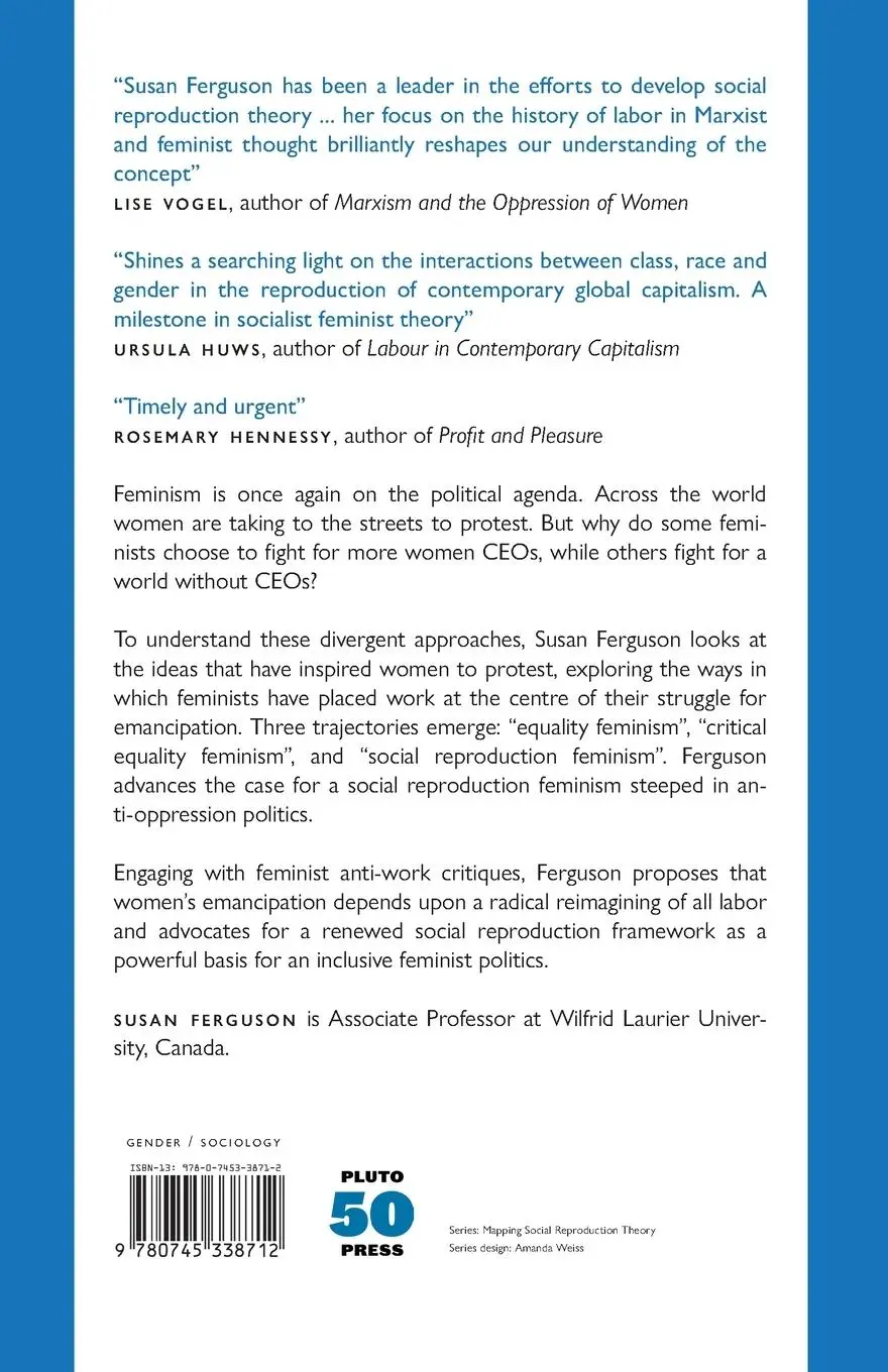 Rückseite: 9780745338712 | Women and Work | Feminism, Labour, and Social Reproduction | Ferguson