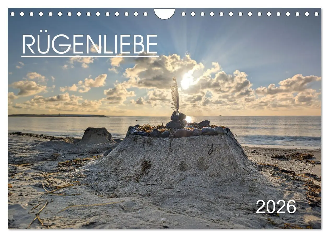 Cover: 9783457258712 | Rügenliebe 2026 (Wandkalender 2026 DIN A4 quer), CALVENDO...