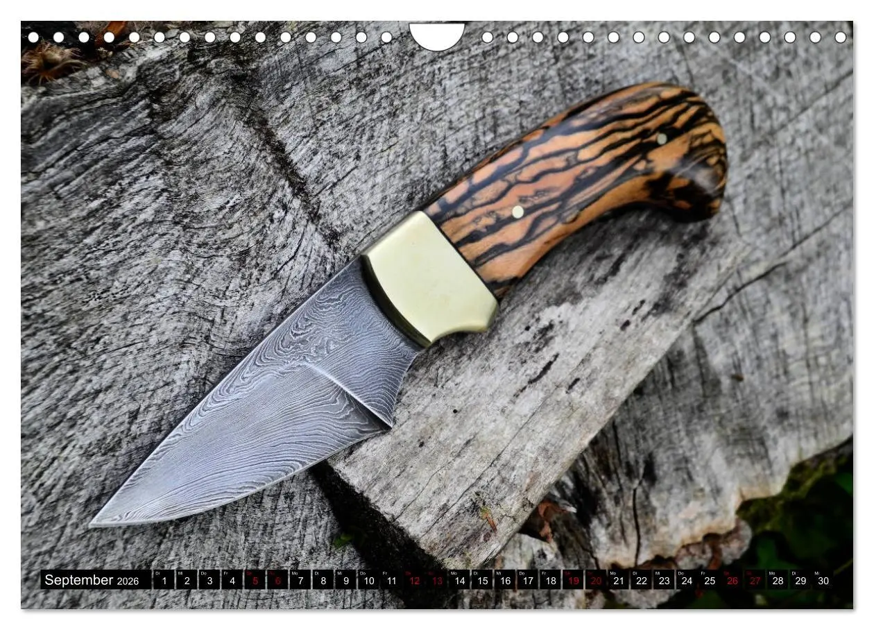 Bild: 9783457878712 | Damaszener - Messerscharf (Wandkalender 2026 DIN A4 quer), CALVENDO...