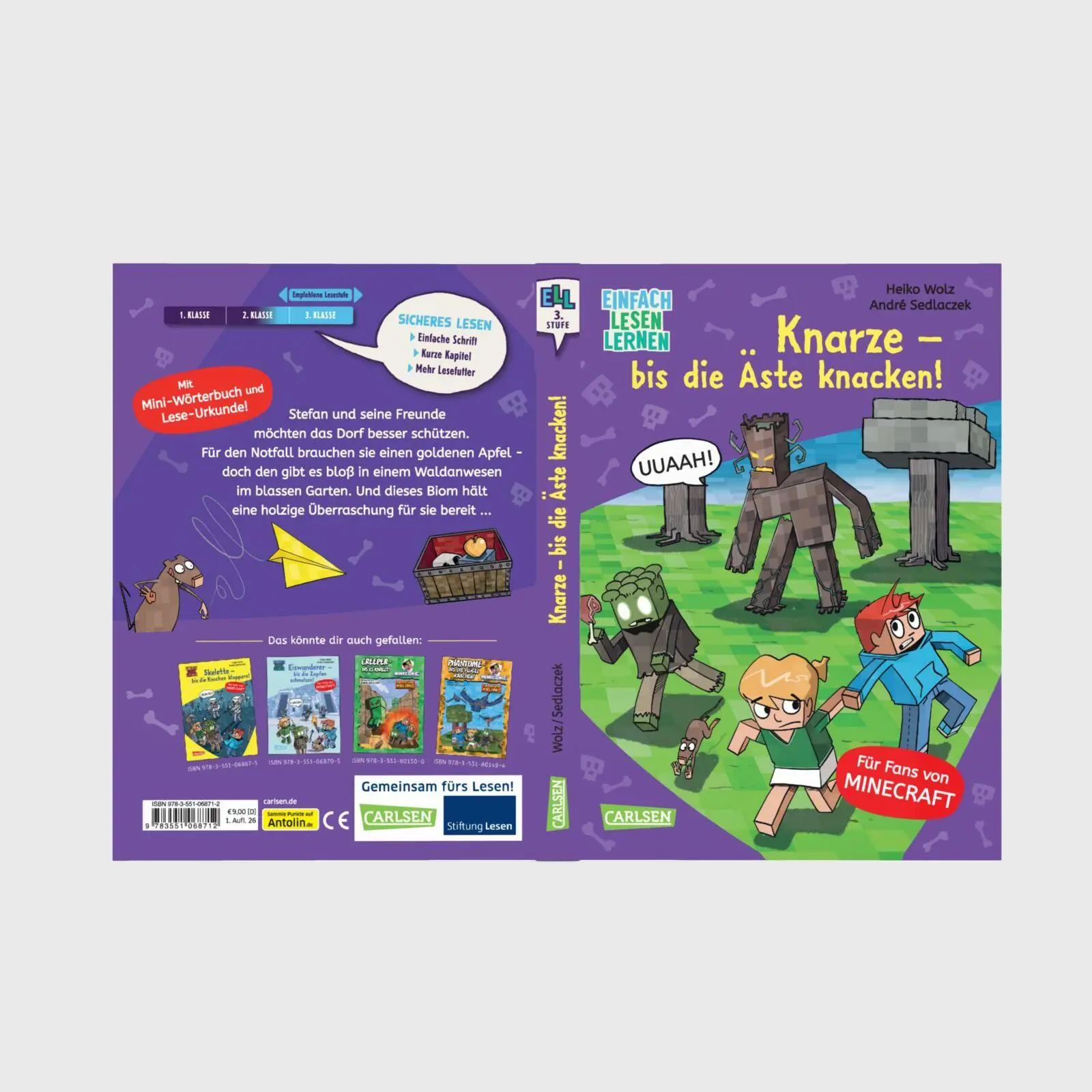 Bild: 9783551068712 | Minecraft 11: Knarze - bis die Äste knacken! | Heiko Wolz | Buch