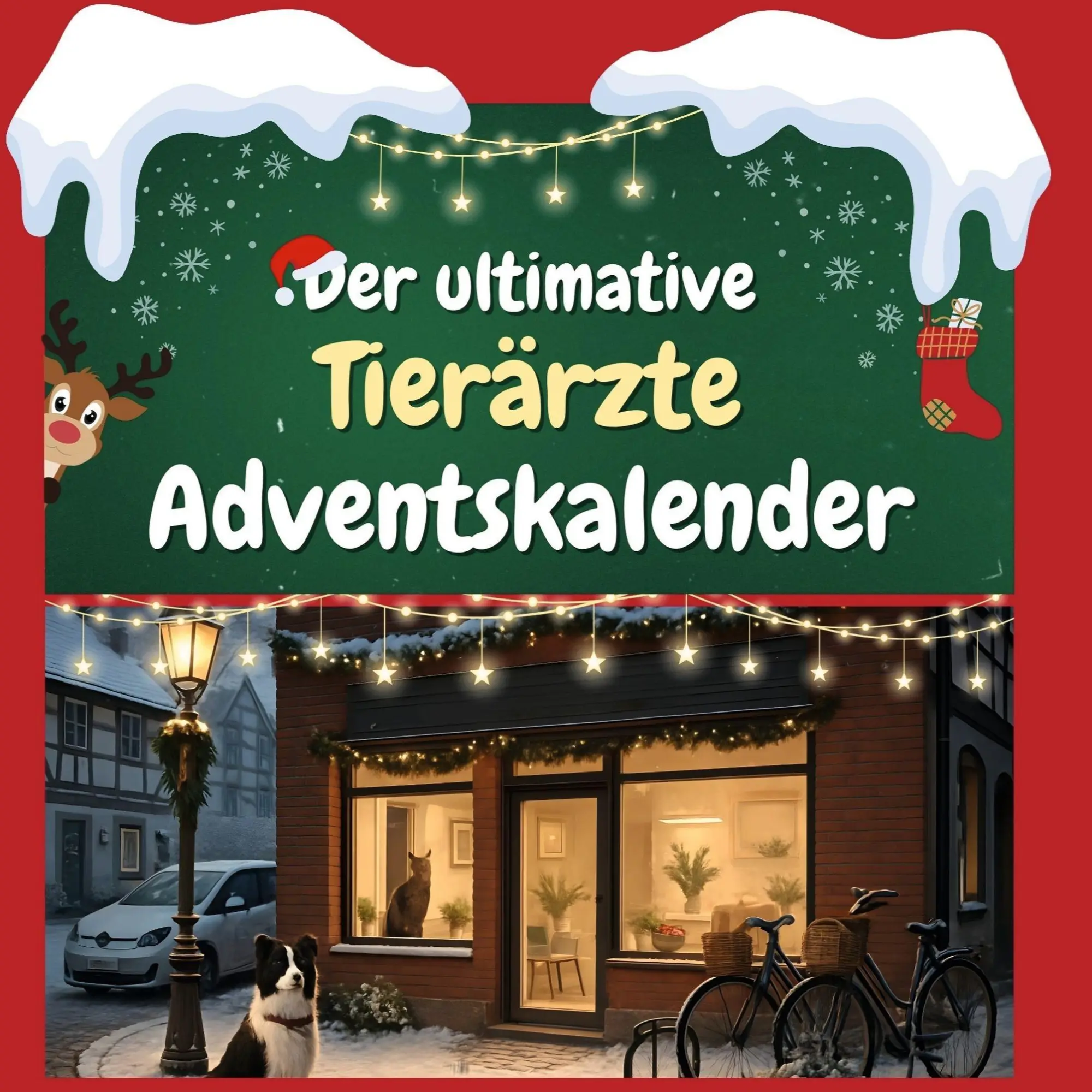 Cover: 9783695308712 | Der ultimative Tierärzte-Adventskalender | Elias Kaiser | Taschenbuch