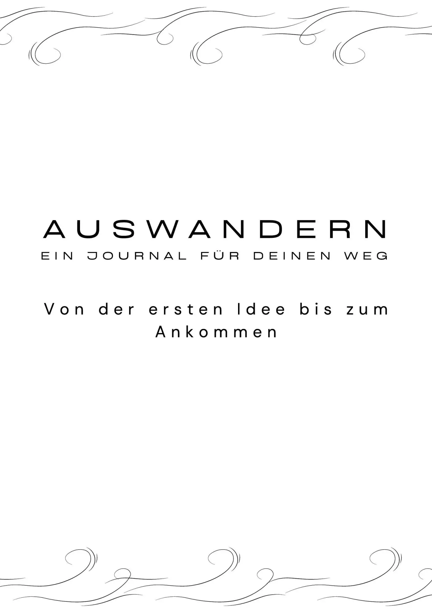Cover: 9783696398712 | Auswandern - Ein Journal für deinen Weg | Daniela Herda | Taschenbuch