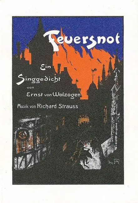 Cover: 9783795778712 | Feuersnot | Richard Strauss | Geheftet | Deutsch | 1987 | Schott Music