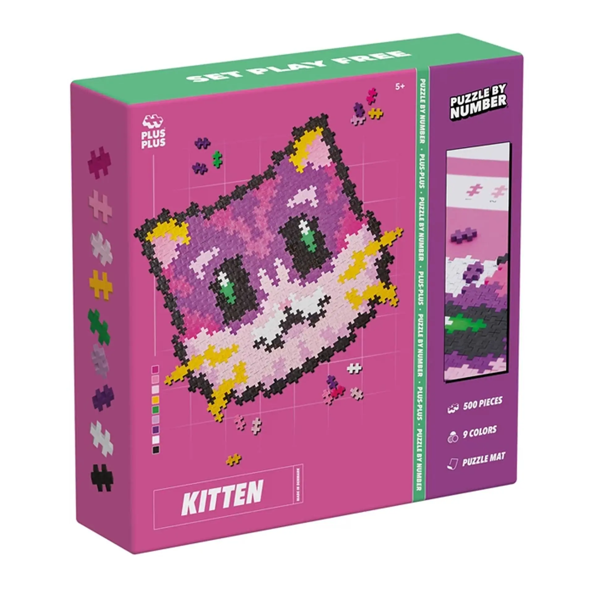 Cover: 5710409108812 | 500 Kreativ Bausteine Puzzle Katze | Puzzle | 9603960 | 2024