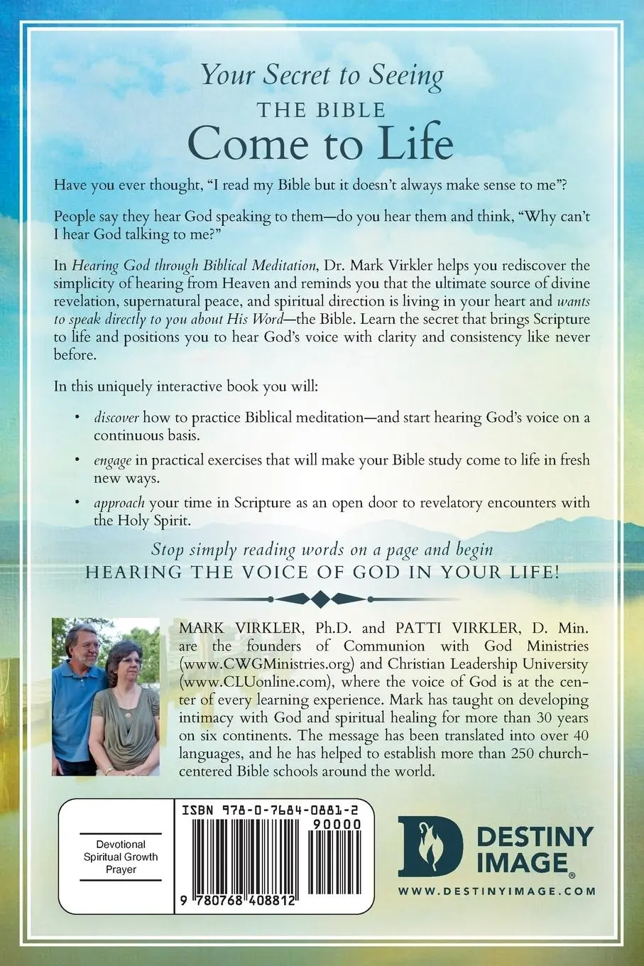 Rückseite: 9780768408812 | Hearing God Through Biblical Meditation | Mark Virkler | Taschenbuch